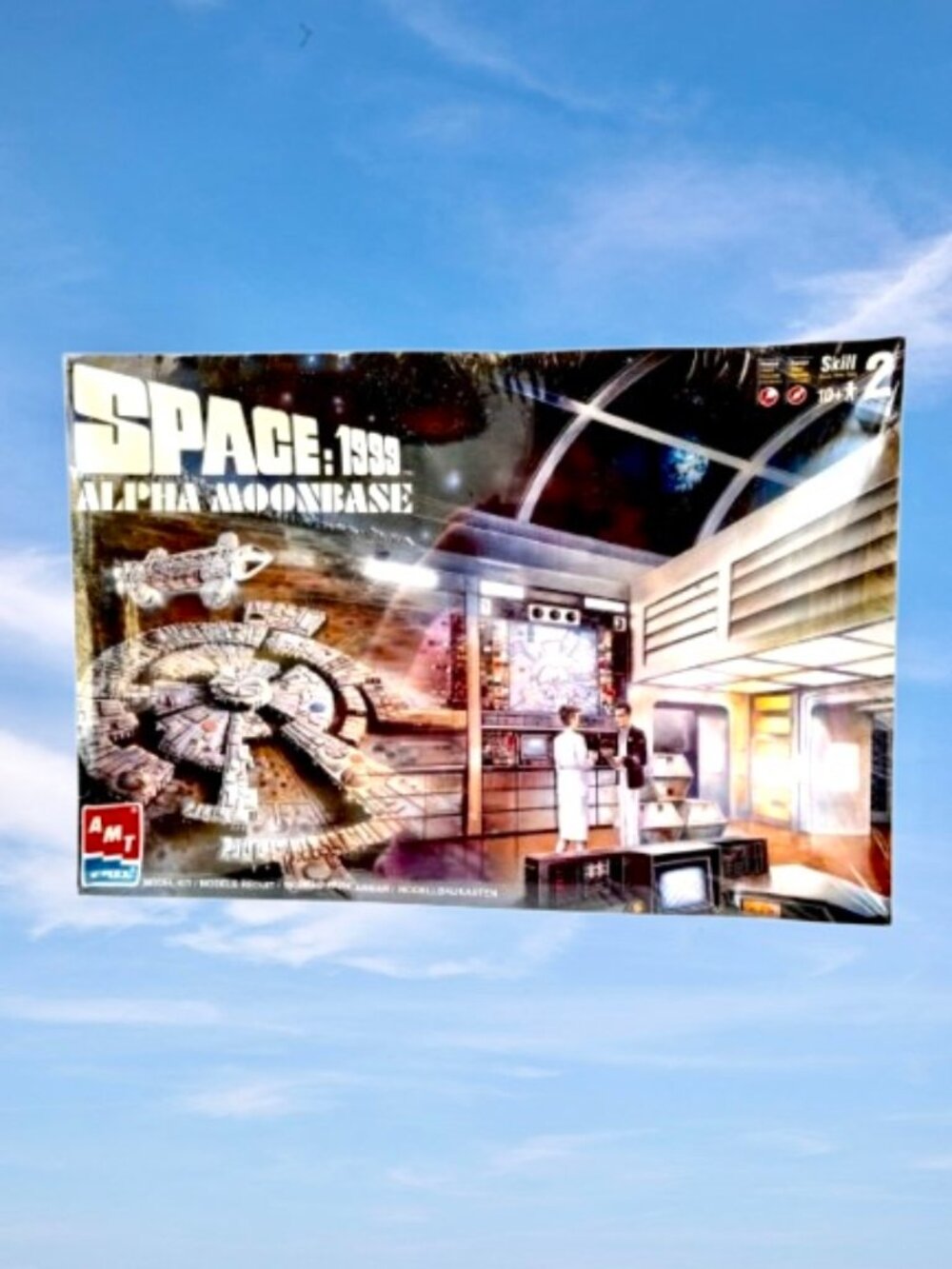 Vintage Space 1999 Alpha Moonbase AMT ERTL Model Kit New Sealed Sci-Fi VTG